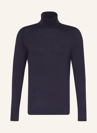CK Calvin Klein Calvin Klein Rollkragenpullover Aus Merinowolle blau