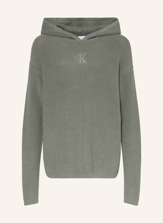 CK Calvin Klein Calvin Klein Strick-Hoodie gruen