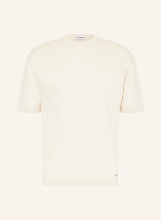 CK Calvin Klein Calvin Klein Strickshirt weiss