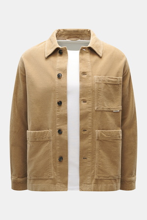 Closed  - Herren - Cord-Overshirt 'Atelier' hellbraun
