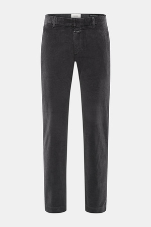 Closed  - Herren - Cordhose 'Clifton' dunkelgrau
