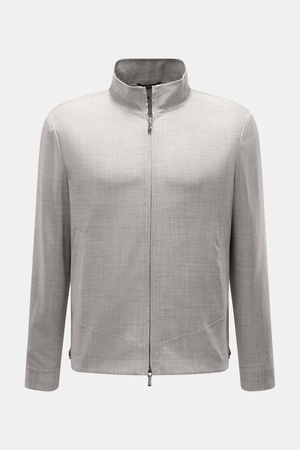 Colombo  - Herren - Cashmere Blouson 'Nicholson' grau meliert