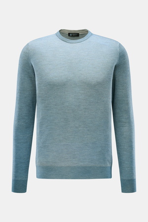 Colombo  - Herren - Cashmere Rundhalspullover rauchblau