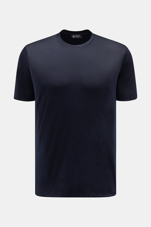 Colombo  - Herren - Cashmere T-shirt navy