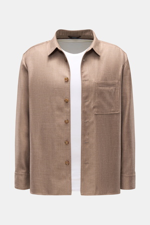 Colombo  - Herren - Overshirt hellbraun meliert