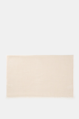 19 Andrea’s 47  - Herren - Cashmere Tuch sand/creme gemustert