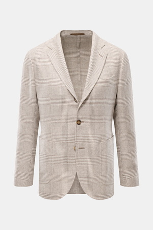 Sipario  - Herren - Sakko 'Ginza' taupe/creme kariert