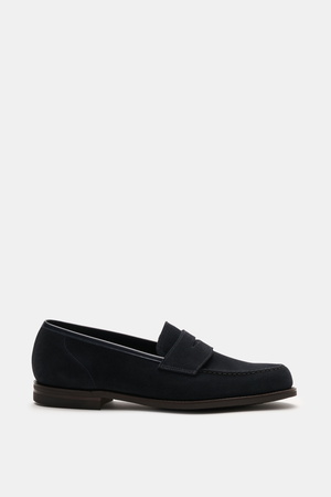 Crockett &amp; Jones  - Herren - Penny Loafer 'Harvard' navy
