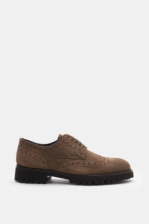 Di Bianco  - Herren - Fullbrogues 'Montagnana' graubraun