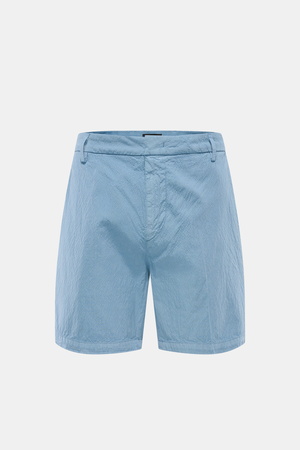Dondup  - Herren - Seersucker-Shorts 'Manheim' rauchblau