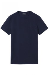 Dondup Herren T-Shirt Marineblau grau