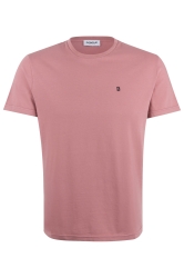 Dondup Herren T-Shirt Rosa rot