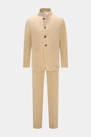 DoppiaA  - Herren - Anzug 'Aanetoant' beige