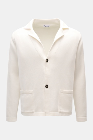 DoppiaA  - Herren - Cardigan 'Aalviero' offwhite