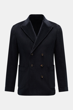 DoppiaA  - Herren - Cord-Sakko 'Aansonia' navy