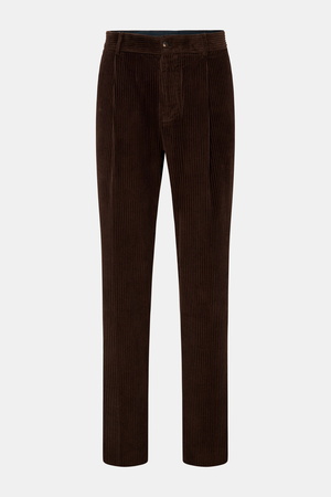DoppiaA  - Herren - Cordhose 'Aantioco' dunkelbraun