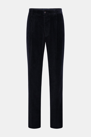DoppiaA  - Herren - Cordhose 'Aantioco' navy