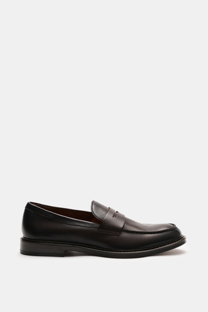 Doucal's  - Herren - Penny Loafer 'Nappato' dunkelbraun