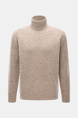 Drumohr  - Herren - Rollkragenpullover beige meliert