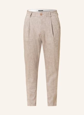 Drykorn  Anzughose Chasy Extra Slim Fit Mit Leinen beige