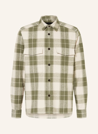 Drykorn  Flanell-Overshirt Gunray gruen