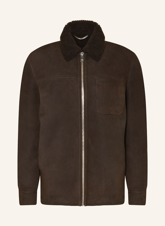 Drykorn  Jacke Comaro Mit Teddyfell braun
