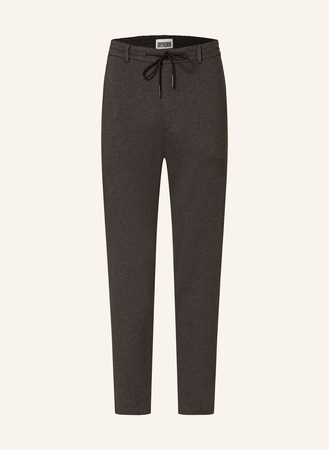 Drykorn  Jerseyhose Deger Im Jogging-Stil Slim Fit grau