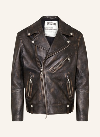 Drykorn  Lederjacke Plazo braun