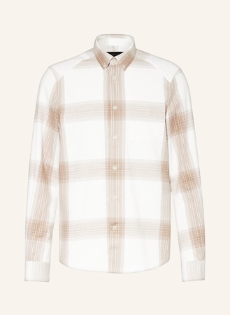 Drykorn  Oxfordhemd Liet Comfort Fit Aus Flanell weiss