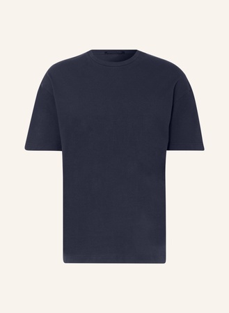 Drykorn  Piqué-Shirt blau beige