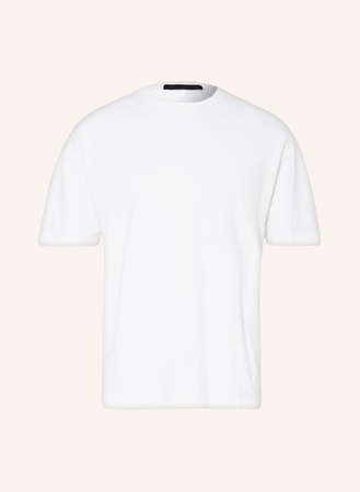 Drykorn  Piqué-Shirt weiss grau