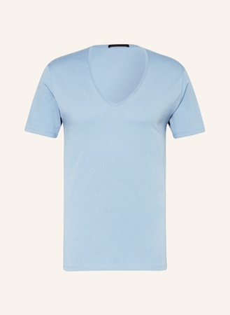 Drykorn  T-Shirt Quentin blau beige