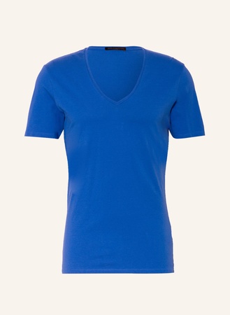 Drykorn  T-Shirt Quentin blau beige