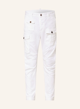 Dsquared2  Cargohose Sexy Cargo Fit weiss