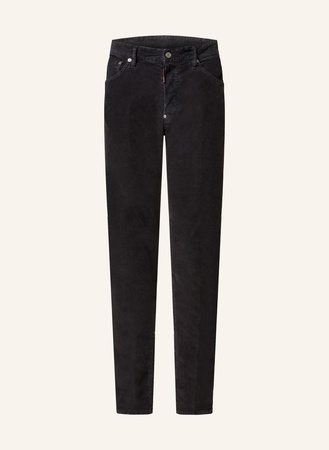 Dsquared2  Cordhose Extra Slim Fit schwarz