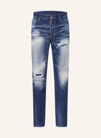 Dsquared2  Destroyed Jeans Cool Guy Extra Slim Fit blau