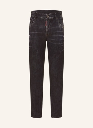 Dsquared2  Destroyed Jeans Skater Extra Slim Fit schwarz