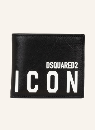 Dsquared2  Geldbörse Icon schwarz