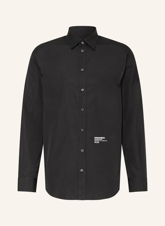 Dsquared2  Hemd Comfort Fit schwarz