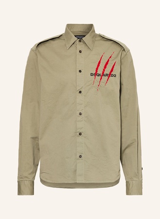 Dsquared2  Hemd Nightmare Comfort Fit gruen
