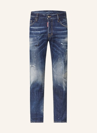 Dsquared2  Jeans Skater Slim Fit blau