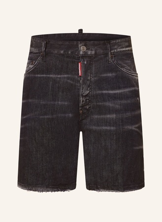 Dsquared2  Jeansshorts Slim Fit schwarz