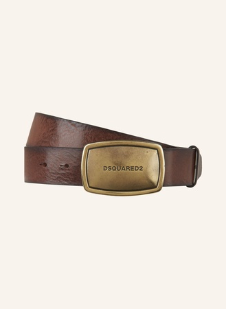 Dsquared2  Ledergürtel braun