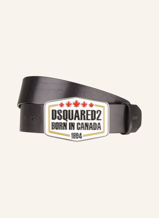 Dsquared2  Ledergürtel schwarz