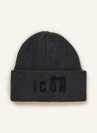 Dsquared2  Mütze ds2 Icon grau