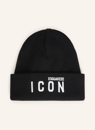 Dsquared2  Mütze ds2 Icon schwarz