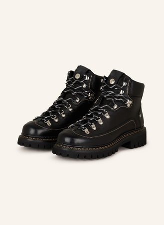 Dsquared2  Schnürboots Mit Nieten schwarz