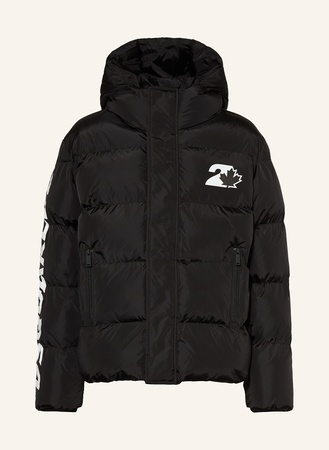 Dsquared2  Steppjacke schwarz