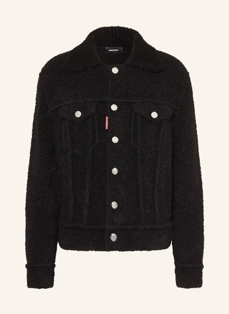 Dsquared2  Strickjacke Aus Alpaka schwarz