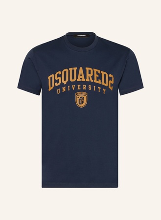 Dsquared2  T-Shirt blau beige